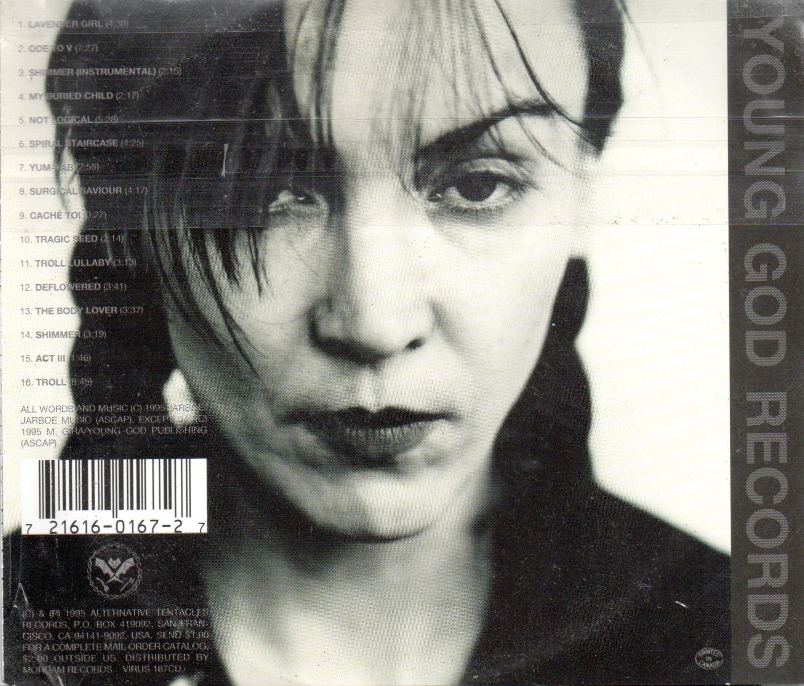 SACRIFICIAL CAKE - original issue cd. signed.